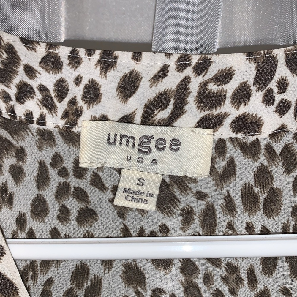 Umgee Boho Multi Print Flowy Blouse - image 3